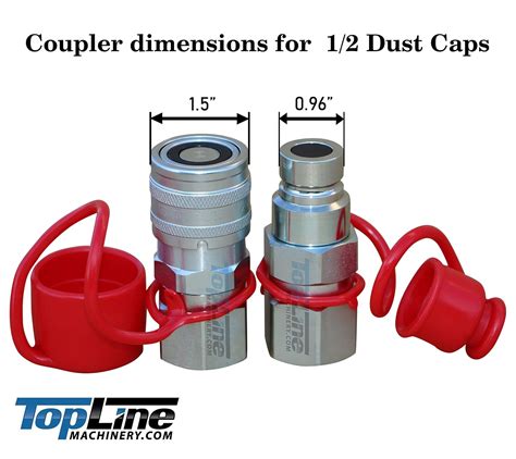 standard size couplers for skid steer|1 2 flat face coupler.